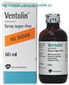 Thuốc Ventolin Syrup Không Đường - Điều trị hen phế quản hiệu quả 