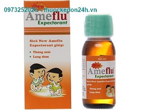 Thuốc Ameflu Expectorant 60ml - Giảm ho long đờm 