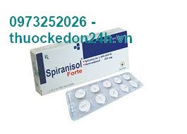 Thuốc Spiranisol Forte - Kháng sinh răng miệng 