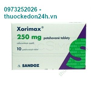thuốc Xorimax 250mg - Kháng sinh điều trị nhiễm khuẩn