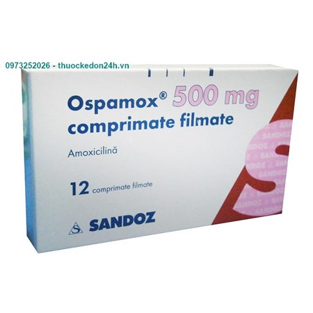 Thuốc Ospamox 500mg - Kháng sinh hiệu quả 