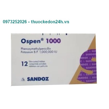 Thuốc Ospen 1000 - Kháng sinh hiệu quả 