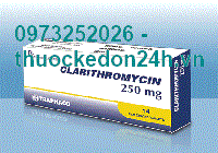 THuốc Clarithromycin 250mg Traphaco - Kháng sinh hiệu quả 
