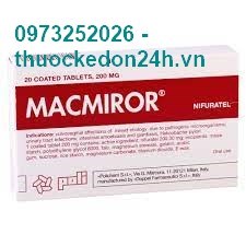 Thuốc Macmiror 250mg - Điều trị nhiễm khuẩn âm đạo