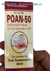 Thuốc Poan-50 - Kháng sinh điều trị nhiễm khuẩn