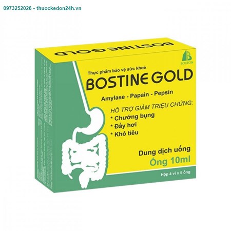 Thuốc Bostine Gold - giảm nhanh triệu chứng khó tiêu