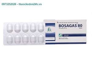 Thuốc Bosagas 80 - Điều trị tăng huyết áp