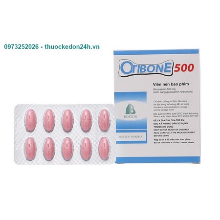 Thuốc Oribone 500 - giảm triệu chứng của thoái hóa khớp 