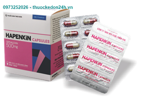Thuốc Hapenxin Capsules 500mg - Chỉ định nhiễm trùng