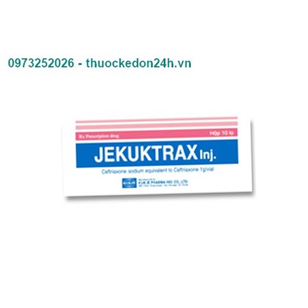 Thuốc Jekuktrax - Điều trị nhiễm khuẩn 