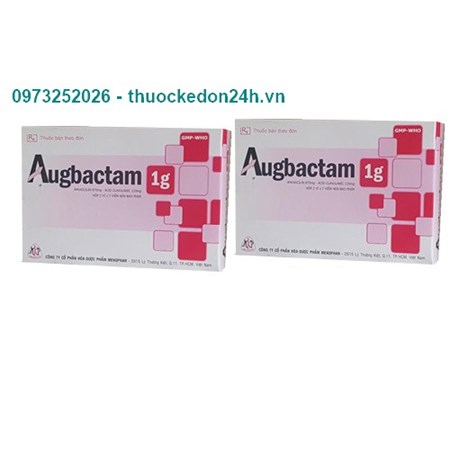Thuốc Augbactam 1g - Kháng sinh hiệu quả