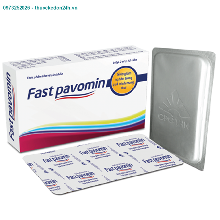 Fast pavomin GOLD - Giúp giảm các triệu chứng ốm nghén 