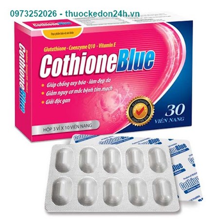 Thuốc CothioneBlue - Chống lão hóa, bảo vệ gan