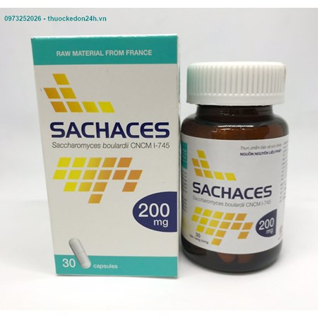 Men SACHACES - Bổ sung lợi khuẩn hỗ trợ giảm rối loạn tiêu hóa và cân bằng hệ vi sinh đường ruột. 