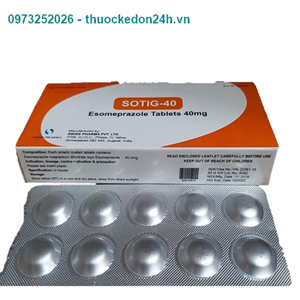 Thuốc SOTIG-40 - Thuốc điều trị trào ngược dạ dày 