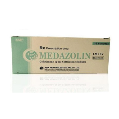 Thuốc Medazolin 1g - Kháng sinh hiệu quả