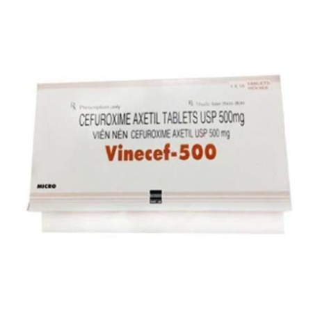 Thuốc Vinecef-500 - Điều trị nhiễm khuẩn hiệu quả