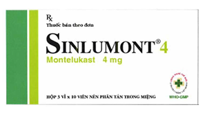 Sinlumont 4 - Điều trị hen phế quản 