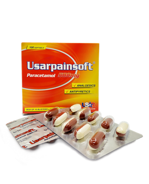 Thuốc USARPAINSOFT- Giảm đau, hạ sốt