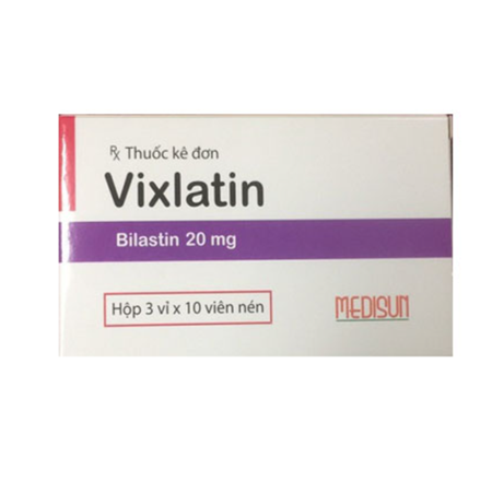 Thuốc VIXLATIN 20MG- Điều trị viêm mũi dị ứng
