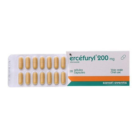 Thuốc Ercefuryl 200mg - Điều trị tiêu chảy